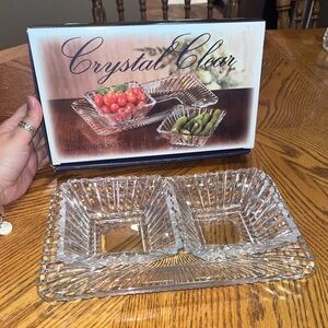 Crystal Clear ‘Alexandria’ 2-Section Server